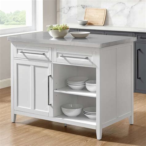 stanless steel topkitchen islands cabinet|kitchen island with stainless steel top.